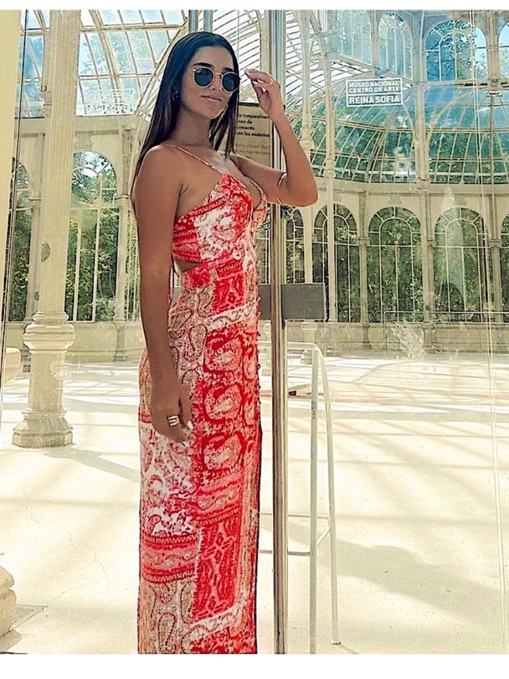 Zara Bloggers favorite ❤️ Paisley Maxi Dress